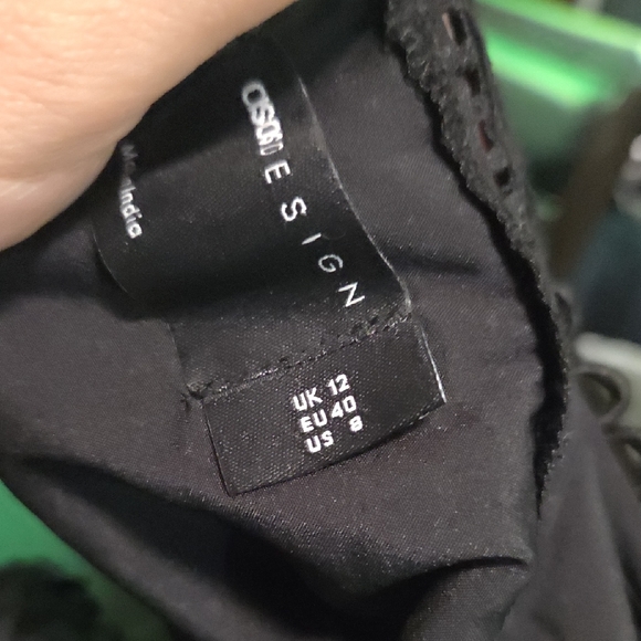 ASOS Chic Black Lace Halter Jumpsuit - Picture 11 of 11